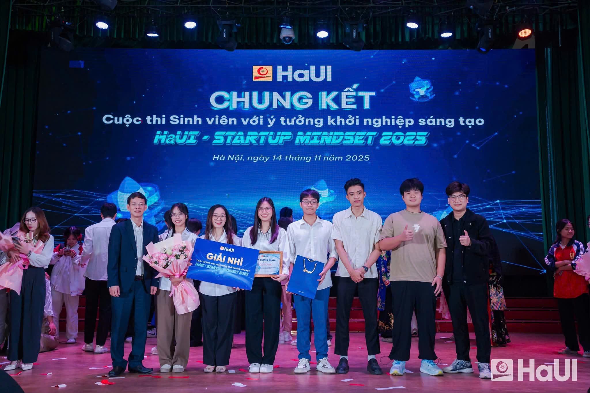 2nd Prize Student Innovative Startup Ideas HaUI - Startup Mindset 2025