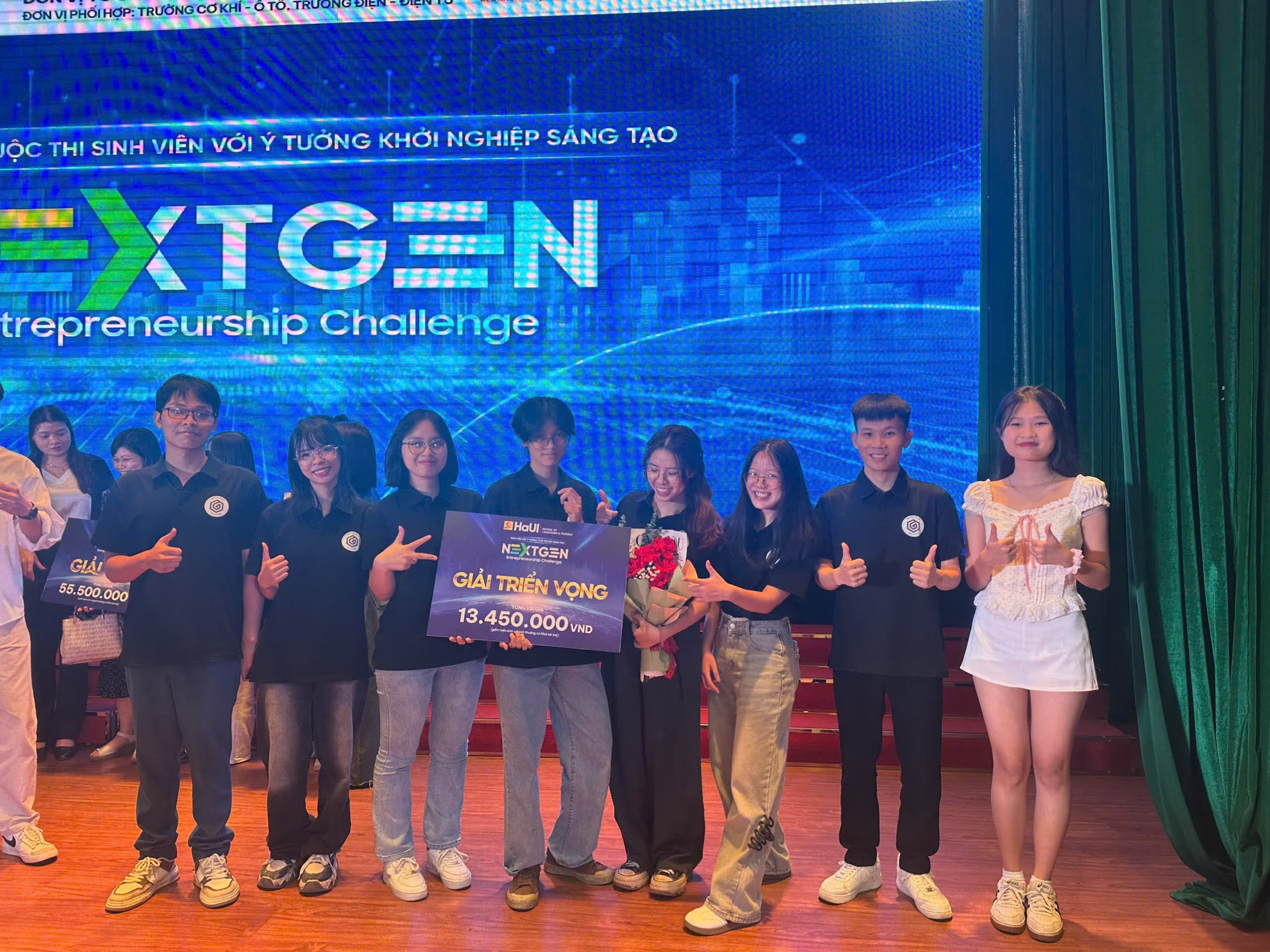 Promising Award - NextGen Student Innovative Startup Challenge